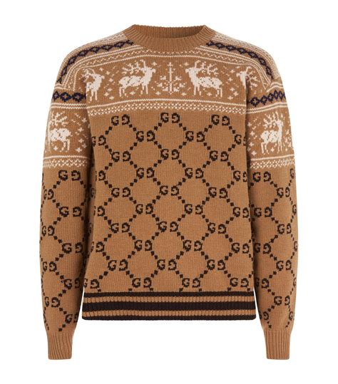 gucci knit sweaters for men|gucci jumper men's.